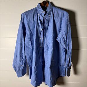 Ralph Lauren Yarmouth Button Down Shirt Sz 16-34 100% Cotton Pinpoint Oxford